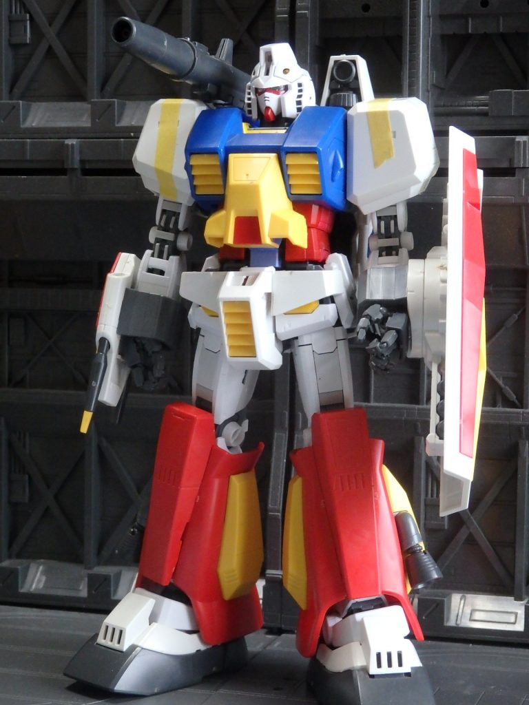 ホビーサイトを参考に仮組した状態。非常に拍子抜けするほどマッチングしやすく(笑) 大幅な製作期間短縮に繋がりました。