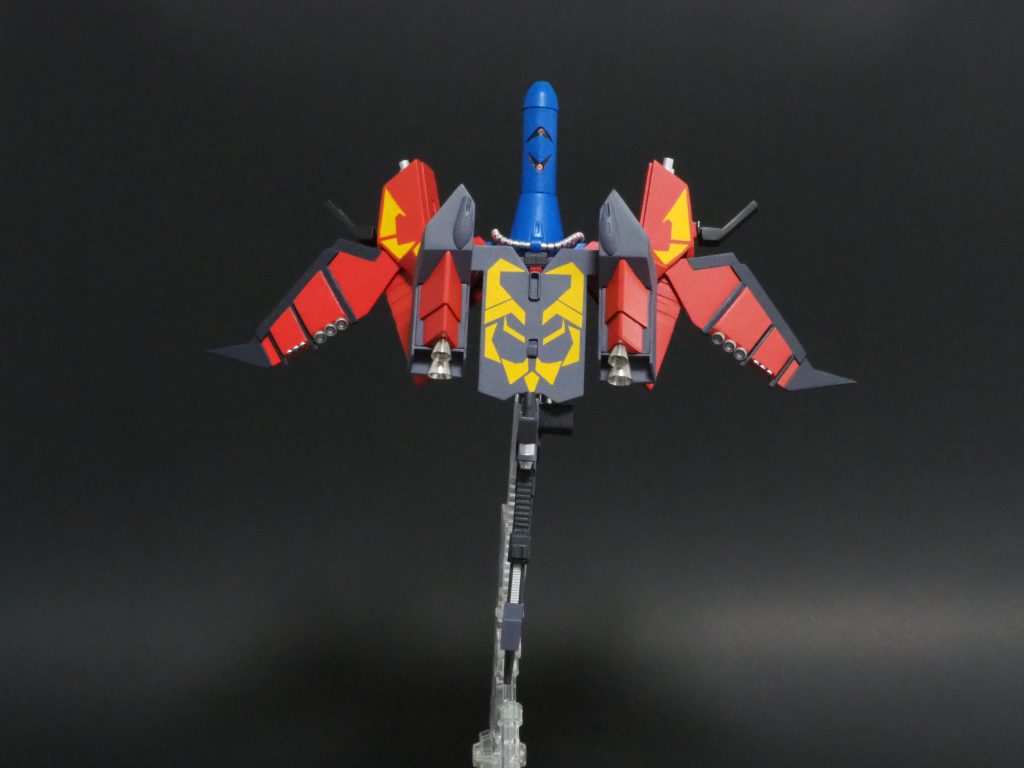 ICBMハンブラビ①プラ板でフルスクラッチしました。方眼紙に書き起こした図面を元に、プラ板を使用して箱組みをしていきました。