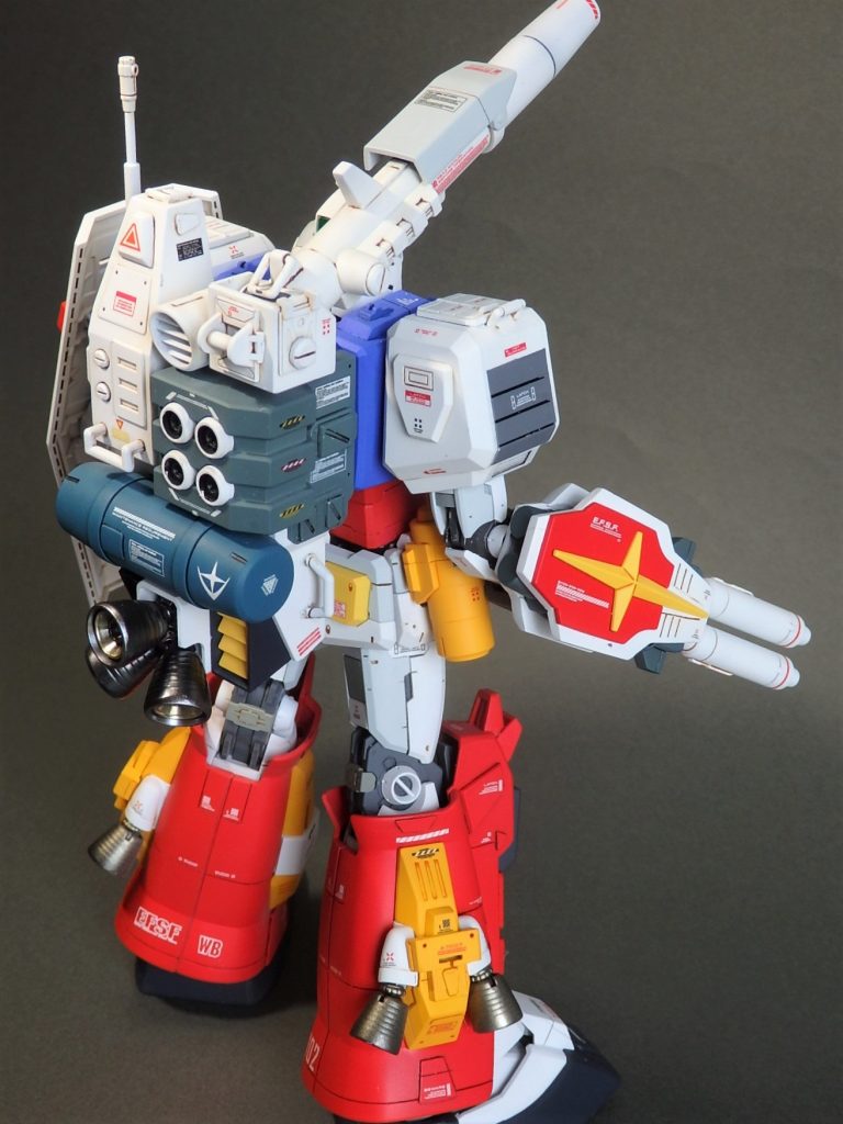 ジャンクパーツの貼り付け等でディテール追加