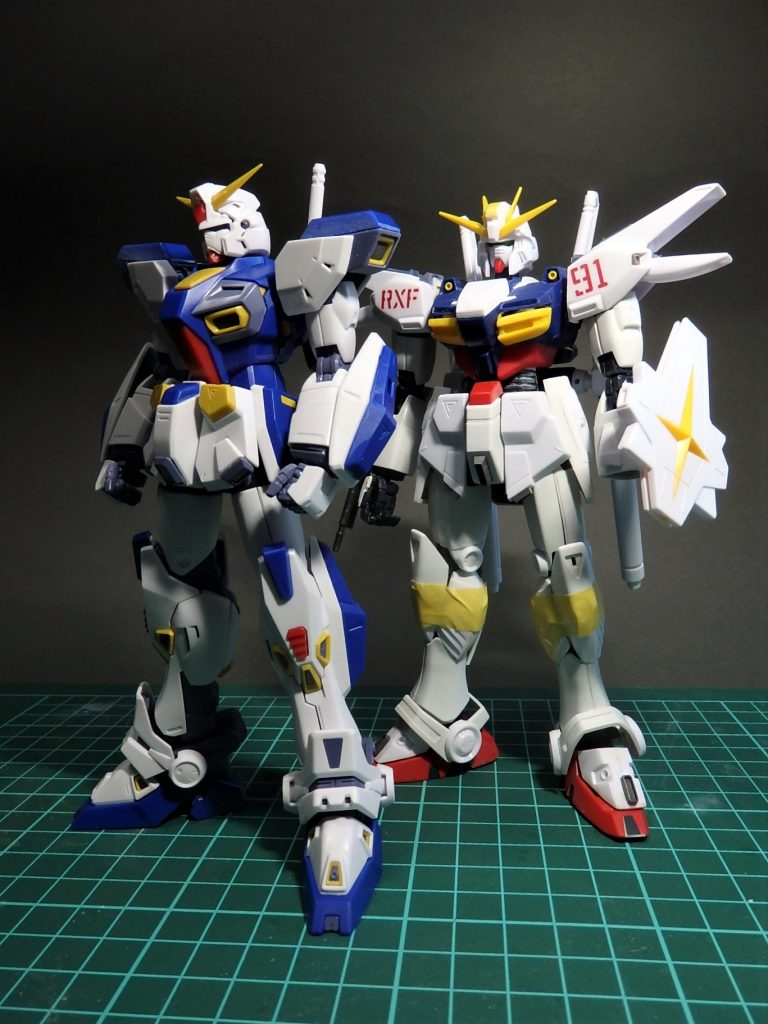 最新のMGモデルを買ってサイズの確認・・・・・