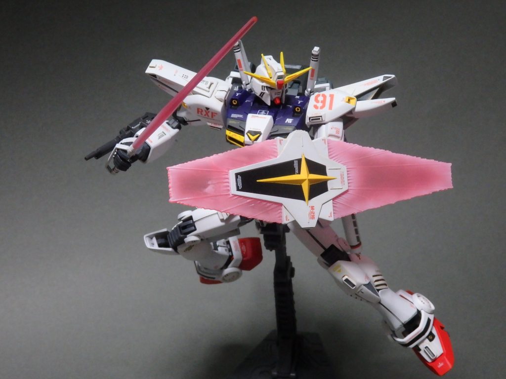 恥ずかしながら背中のサーベル取り忘れました(笑)