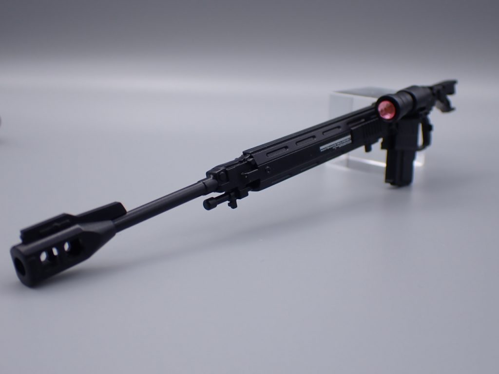 対艦ライフル、合わせ目は少しでるが、かなりディティールが良い