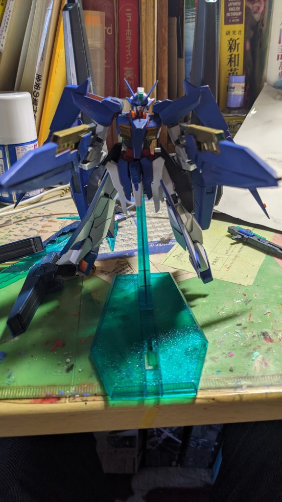 GNソードライフル(ライフルモード)単発のライフルモード、連射のアサルトモードの切り替えが可能