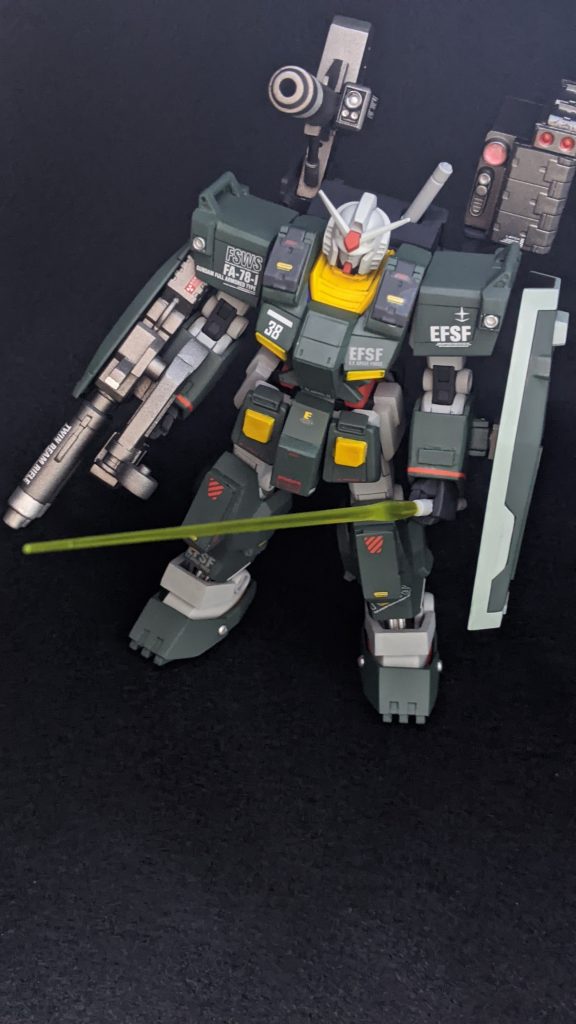 HGUCフルアーマーガンダム–5枚目/制作者：コウ•イキシ