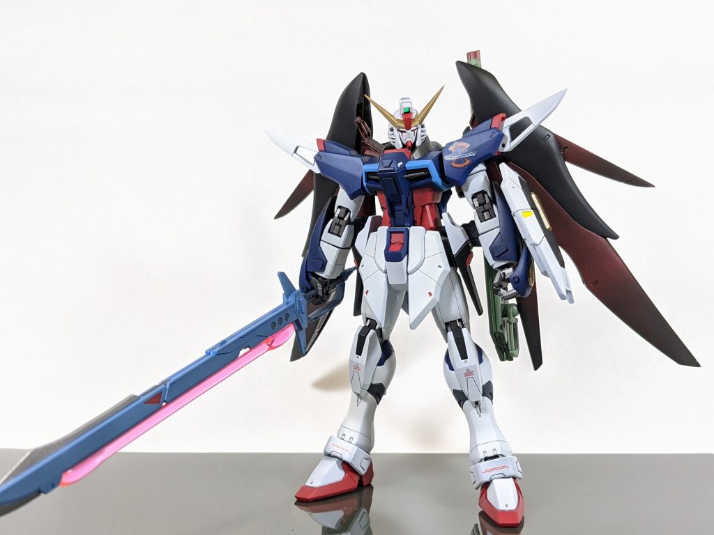 クリアーパーツはそのまま使っています。