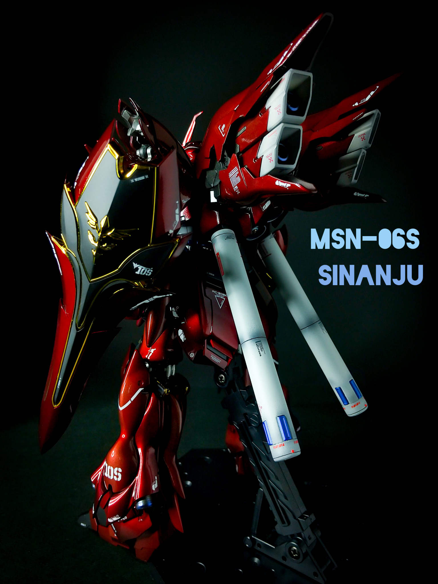 MG シナンジュ塗装 グラデーション＆キャンディ塗装 ガンプラ完成品 - 特撮