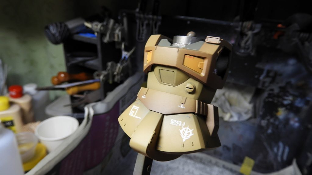 久しぶりにきつめの陰影塗装しました