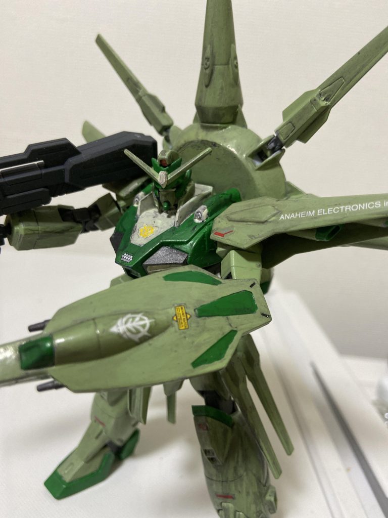 リアルタッチで汚しましたが、汚しすぎたかな？