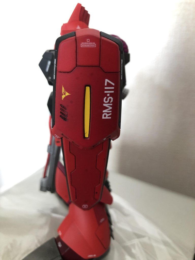 盾はボディ同色へ変更！はこだわりポイントです。