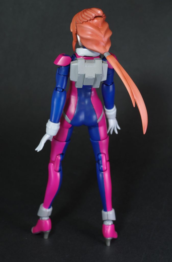 後ろ髪はエポキシパテです。