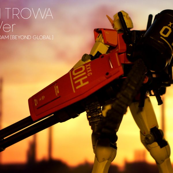 HGガンダム [BEYOND GLOBAL]をヘビーアームズ風に改造