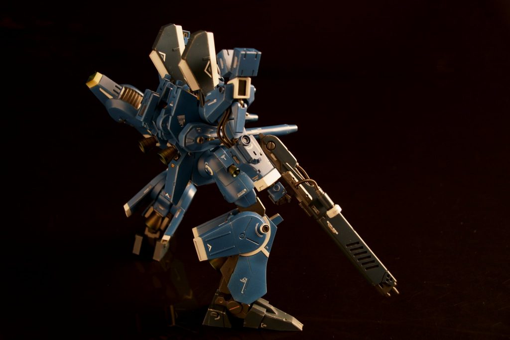 ビームライフルは「速射」版というのを採用してみました。