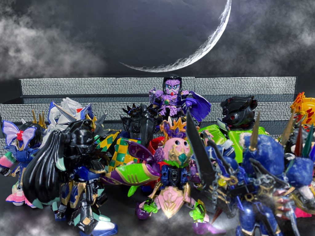 10体とベースを日本橋まで運ぶのは大変でした。