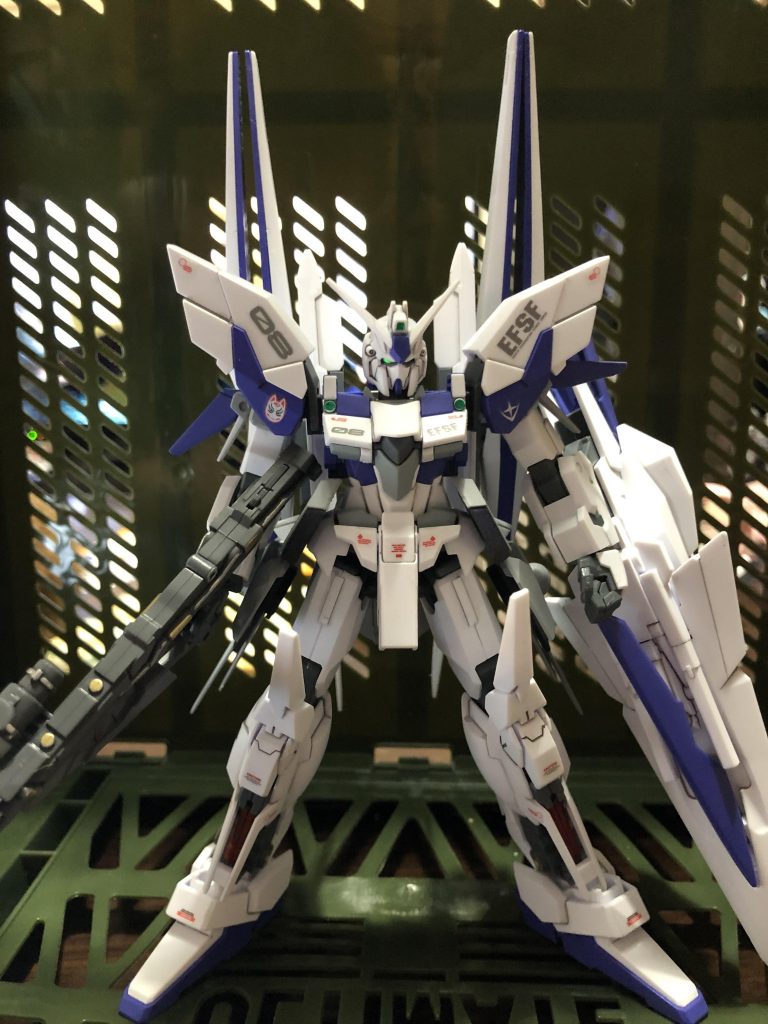 というわけで積み消化を兼ねてデルタカイを作りました。単純に一部カラー変更しております。