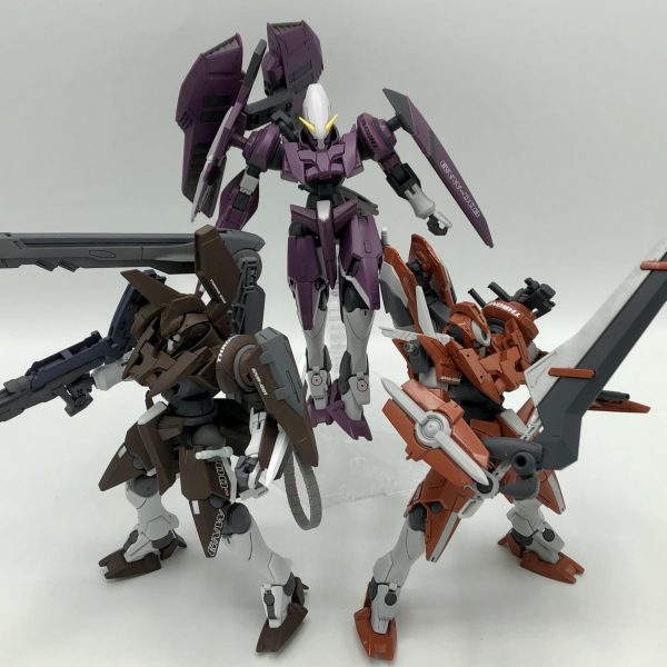 チームGN-Xトリニティ｜URA_KOさんのガンプラ作品｜GUNSTA（ガンスタ）