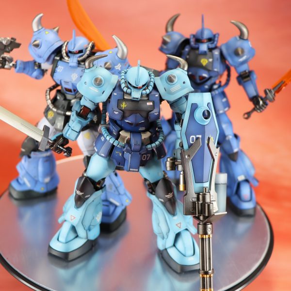 【HGUC/ORG】グフ 三点
