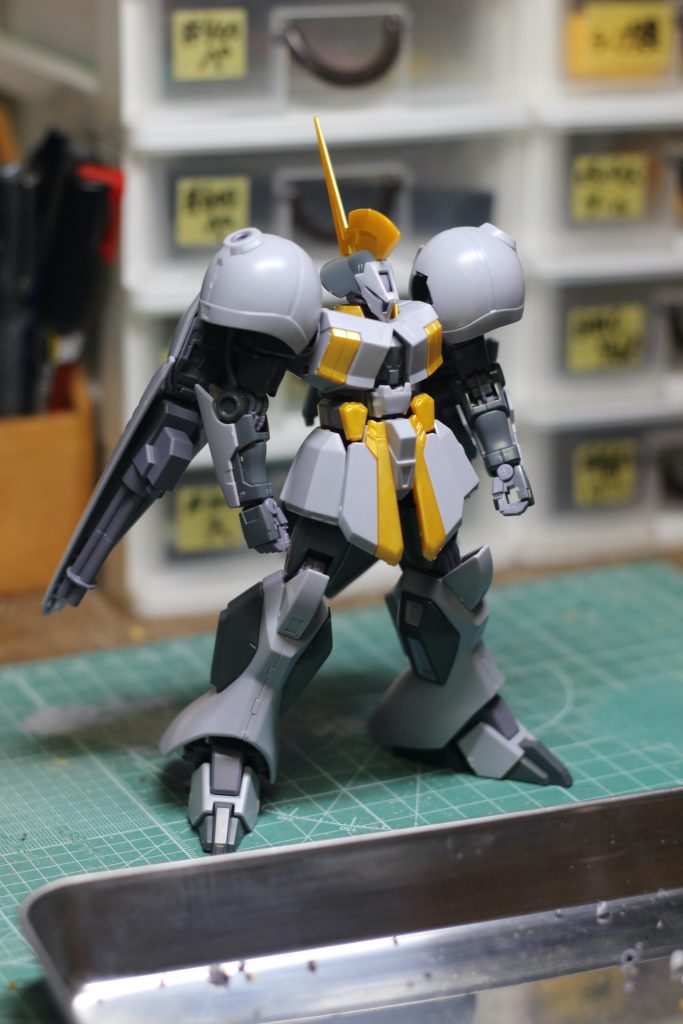 素組み後のこの写真を見てしまってから、長い長い戦いが始まりました…←←←次からは好きな作品を作りたいと思います。最後までありがとうございました。