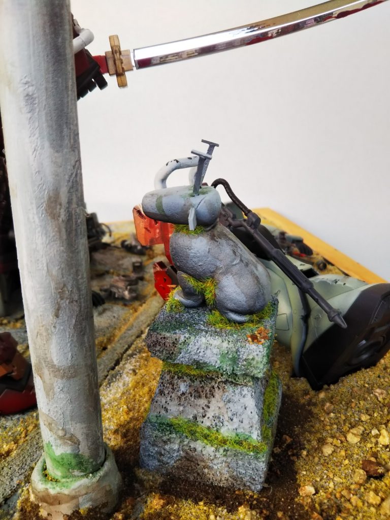 ホワイトベース狛犬です。