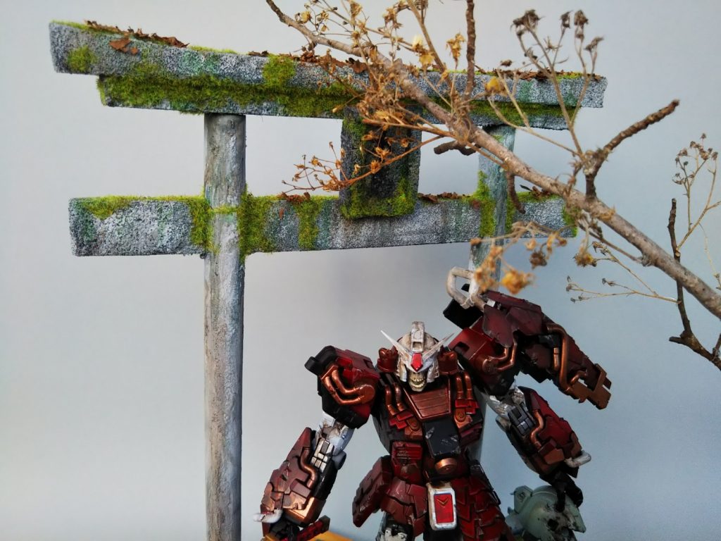 スタイロフォームで鳥居を作成