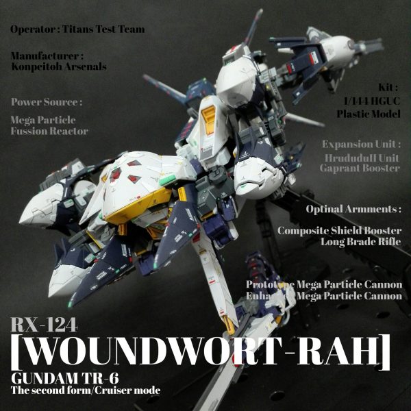 HG ガンダムTR-6[ウーンドウォート･ラー](第ニ形態/巡航形態)