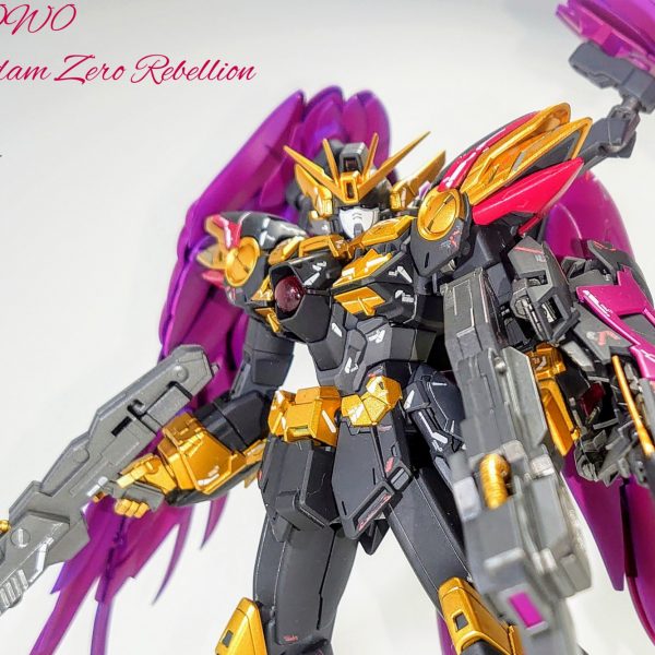 MG ver ka ウィングガンダムゼロリベリオン MG ウイングガンダムゼロリベリオンVer.Ka【塗装・完成済み