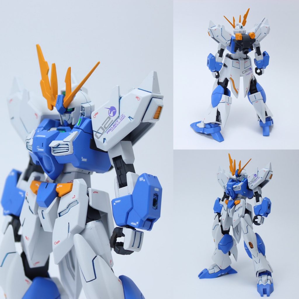 青と白のツートンがキマッています。