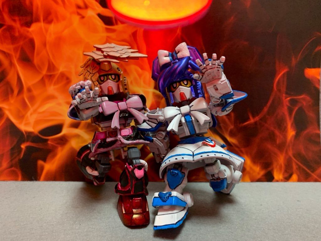 …これやりたいが為にゴッドガンダムとライジングガンダムのパーツを一部使用しましたw