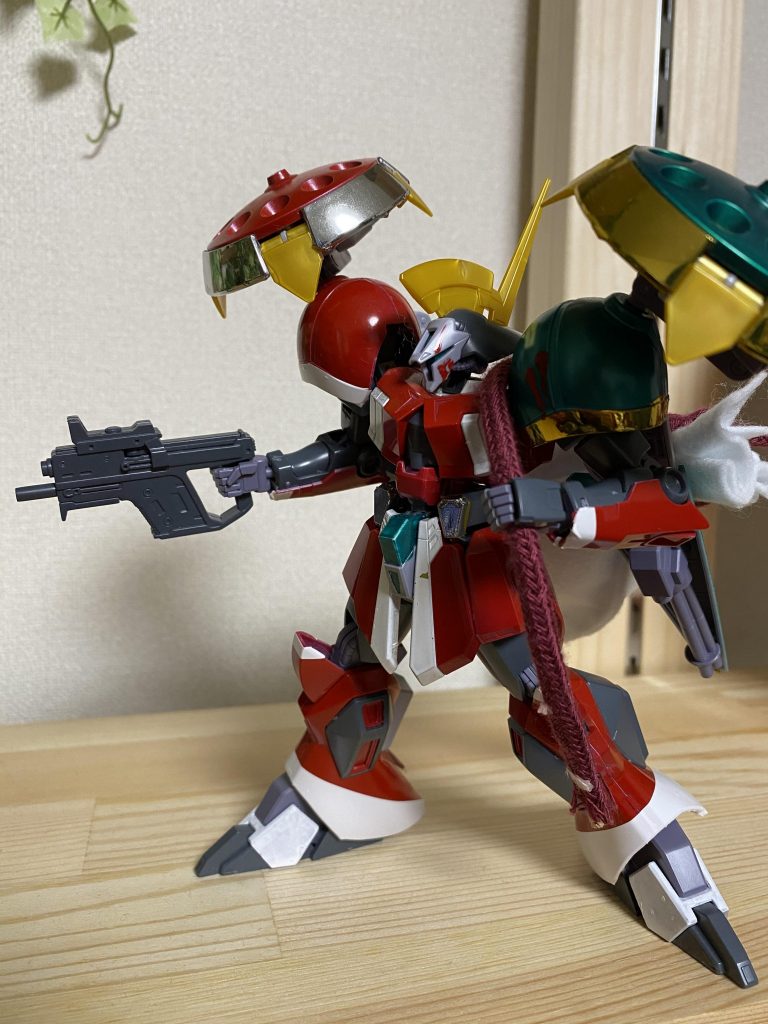 「道を開けろ....子供達が待っているんでな」サンタ服装をイメージしたR・ギャギャでしたー(っ ॑꒳ ॑ )b