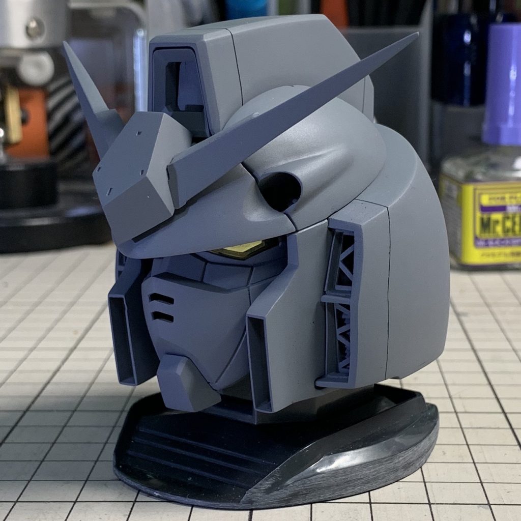 ダメージ入れる前のサーフェーサー。