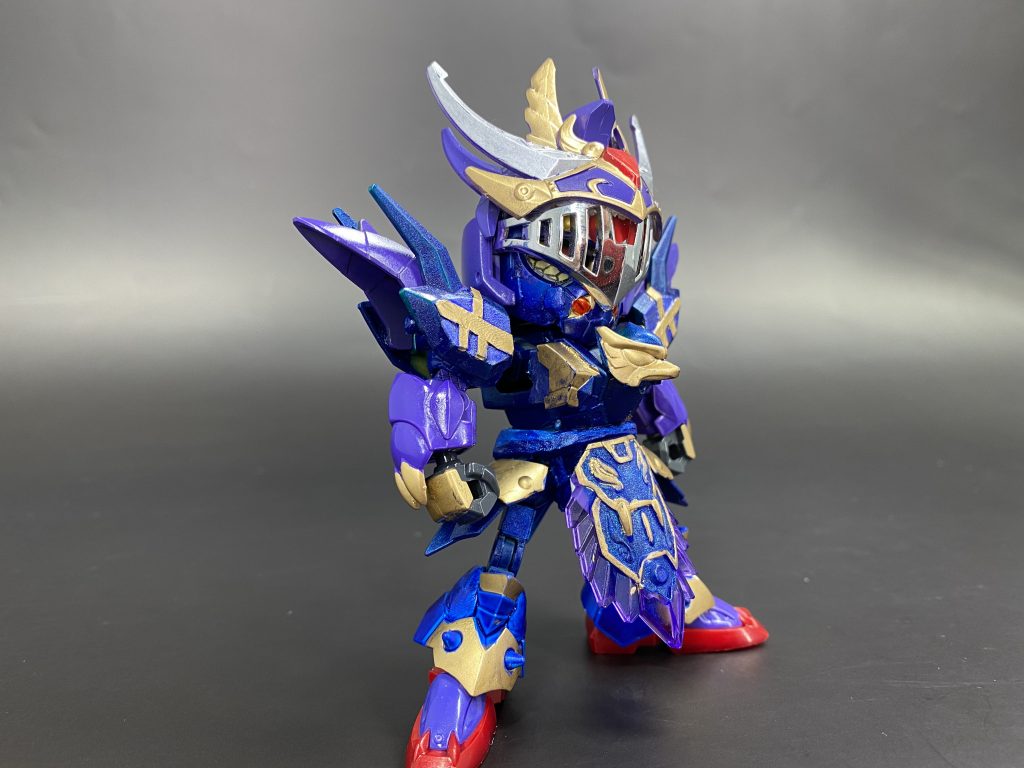 正面。魔竜剣士ゼロをベース。しゃばろくさんフレームを使わせてもらっています。