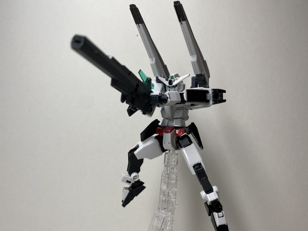 中距離、遠距離射撃モード。スナイパーライフルとヴェスパーによる三砲門同時攻撃です。憧れますよね、多銃火器一斉射撃。