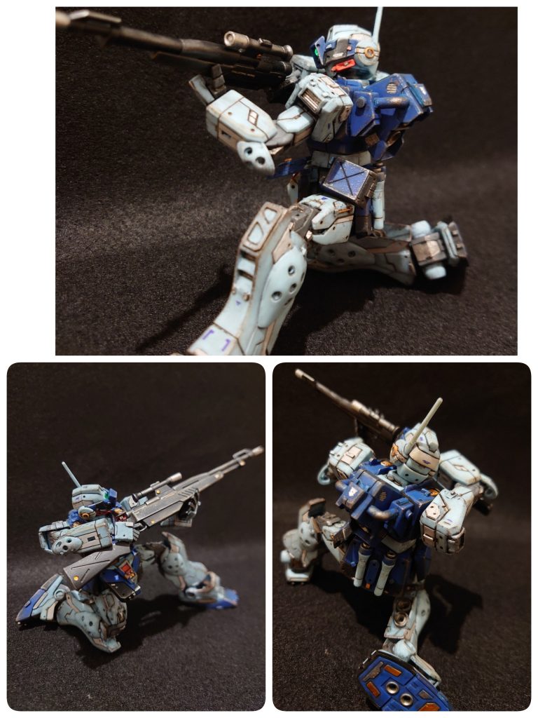 部分塗装し、色合いにメリハリをつけたので、多少汚して丁度よかったです！