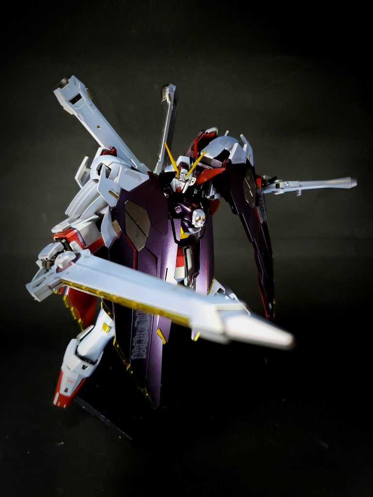 ビーム・サーベル14基発生モード特にビーム・サーベル14基発生させて使用した際の破壊力は非常に高く、既存のビームシールドはもとより防げるものはほとんど存在しない(作中では唯一、本機自身のIフィールド・ハンドならば防御可能)。ロング・ビーム・サーベルモード外縁部ビーム・サーベルの発振を止め、ビーム・ガンの砲口からビーム発振をする事で、通常サイズもしくはロング・ビーム・サーベルとして運用が可能。ゲーム『第2次スーパーロボット大戦α』では、さらにロング・ビーム・サーベルと外縁部ビーム・サーベル全てを発振させた木の葉状の刃を持つ巨大なビーム・サーベルとして運用しているが、原作では14基発生モードとロング・ビーム・サーベルモードのみ登場している(しかし、後に『鋼鉄の7人』に登場したX1フルクロスが光のカリストの搭乗するユーリスディス・シニストラ・ディキトゥスとの対決の際にビーム・サーベル全てを発振させた状態で使用している)。