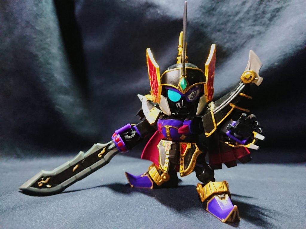 武器も無改修では大きすぎに感じますが、夏侯惇は脚延長するだけで武器に負けないバランスになったかと。張遼の体型に合わせた機駕五将アップデートも残すは夏侯淵となりました。