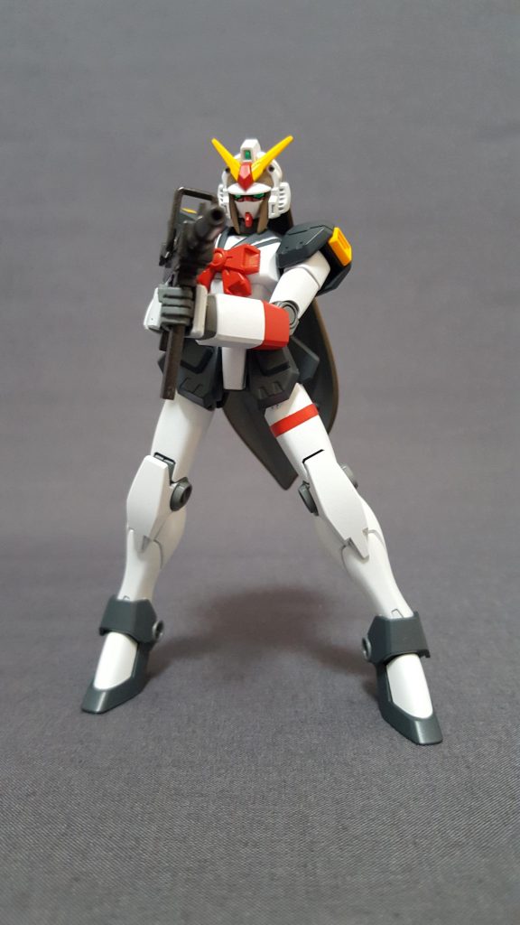 手とマシンガンの改造により、両手でマシンガンを構えることが出来る様になりました。