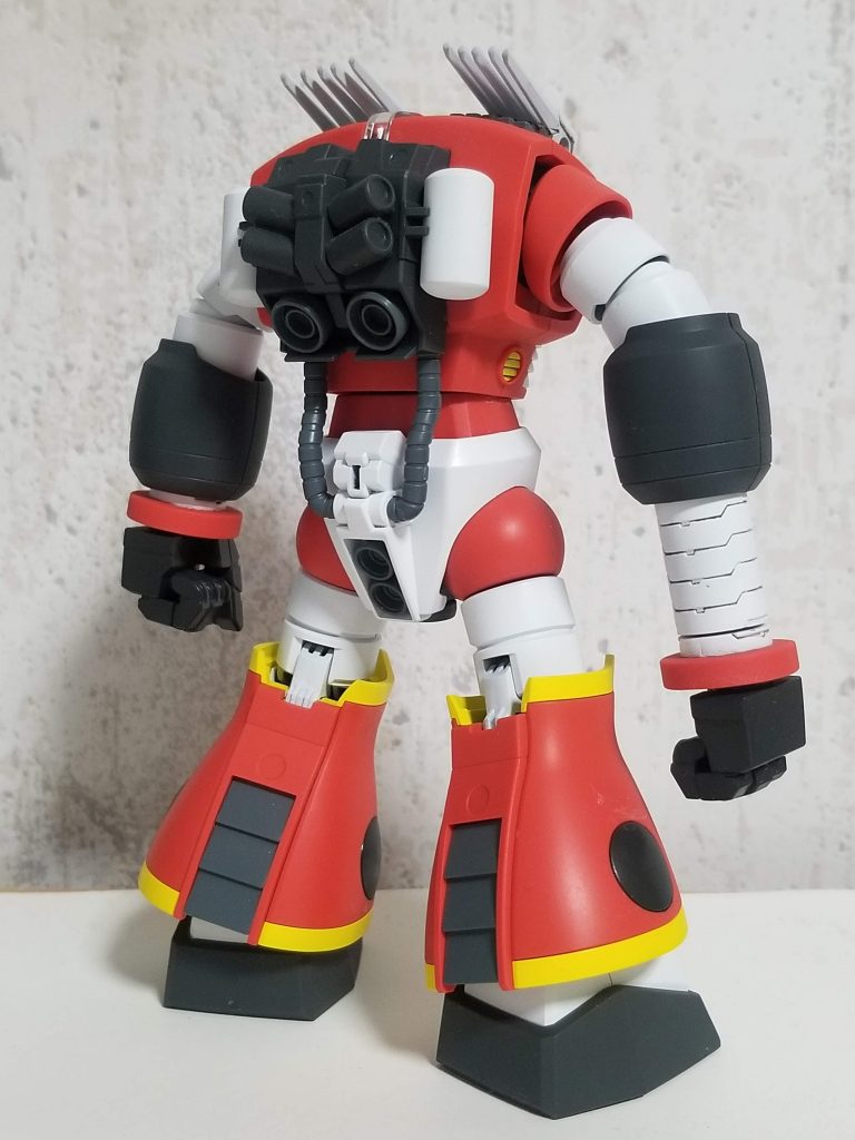 素立ち　背面好キットなのですが、可動範囲が狭いのが少しだけ残念です。そのためポージングが似たようなものにしかなりませんでしたので素立ちのみのアップになります(^^;