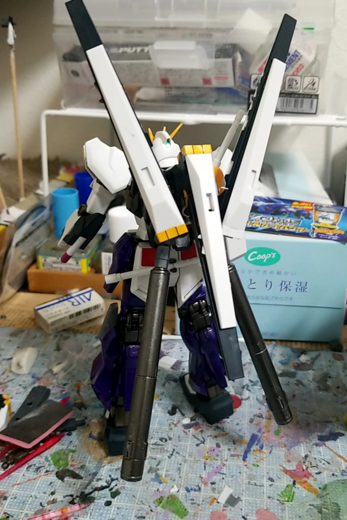 フィンファンネルの配置も変え、プロペラントタンクを装備