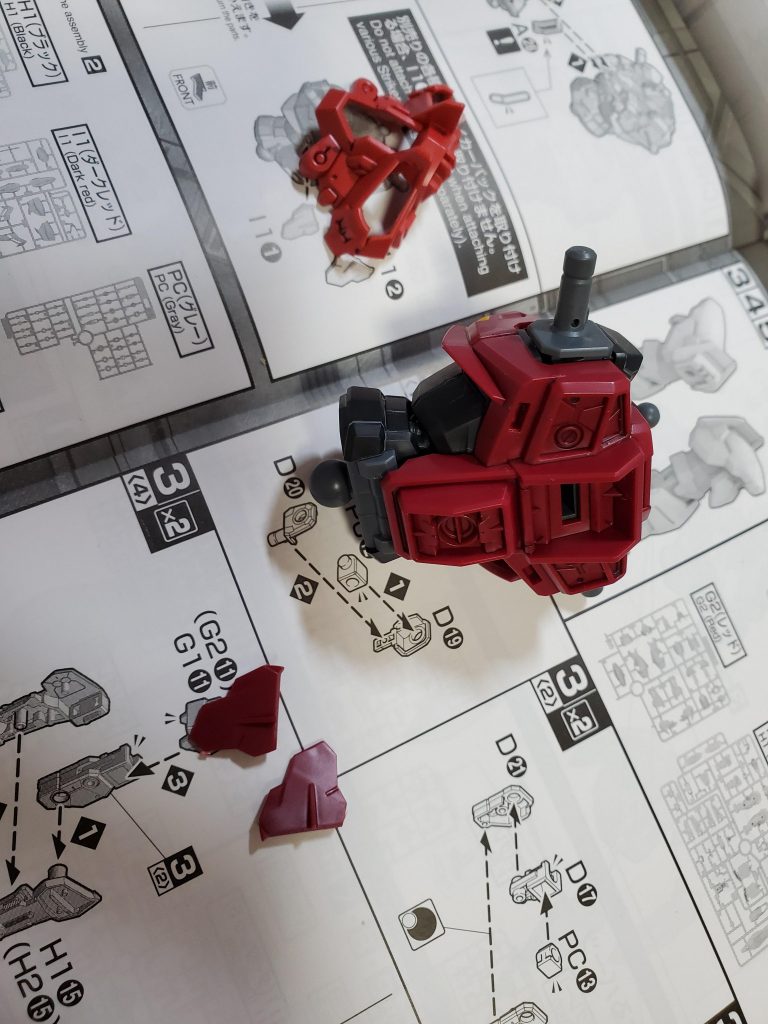 今回は初めて墨入れしながら組んでみました(*´∀`)