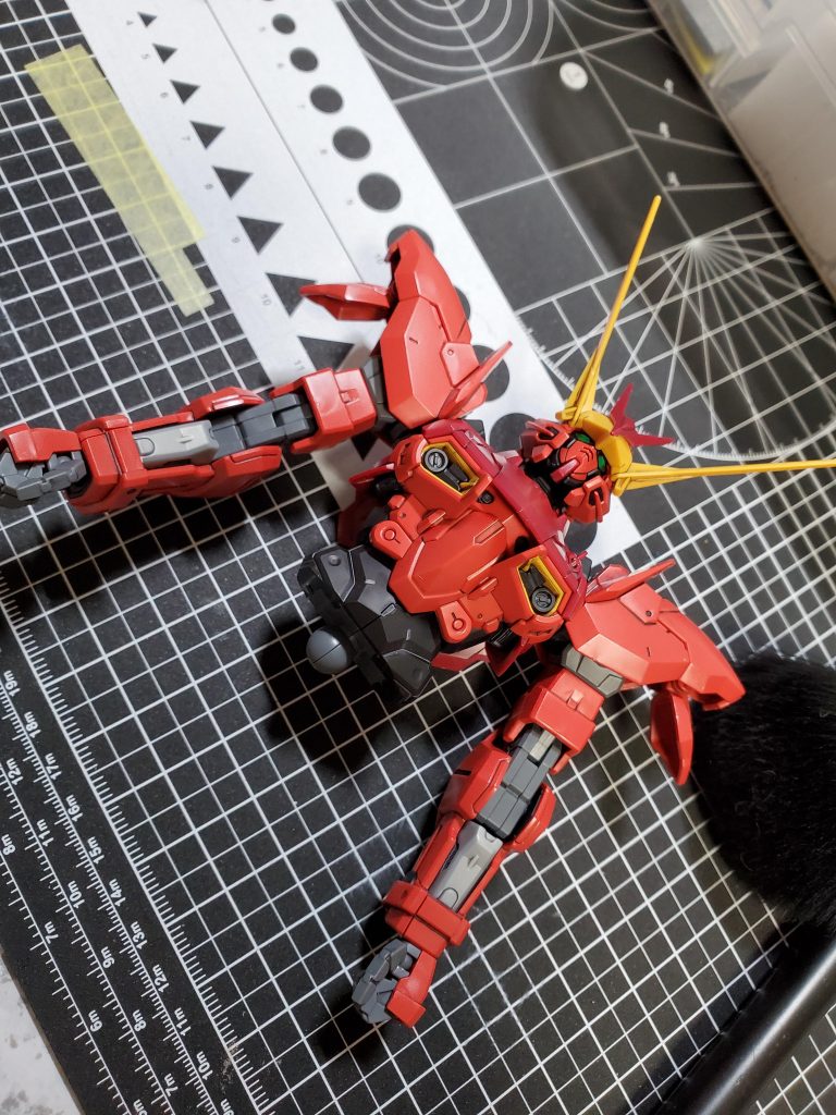 上半身完成！！