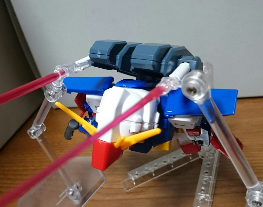 ダブルキャノン！内側に大きな肉抜きがあるっス