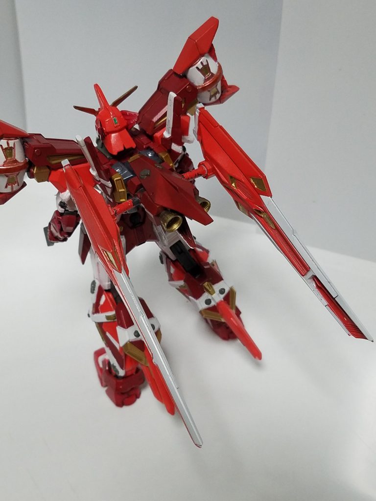 余剰パーツでのブースター。ノズルを追加して急増の増加ブースター感を狙いました( ﾟ∀ﾟ)