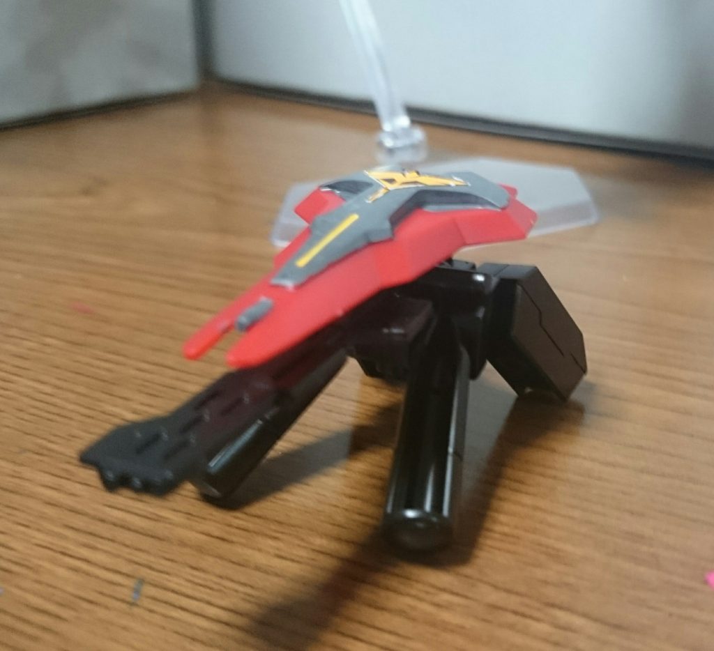 ・オリジナル武器Aバックパックとライフル、シールドで構成。説明書に説明もなにもないのでよくわからないんスけど、多分タンクとかモビルワーカーとかそんな感じかと