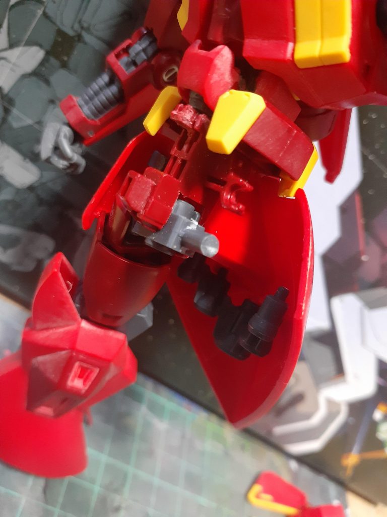 股関節を前に移動