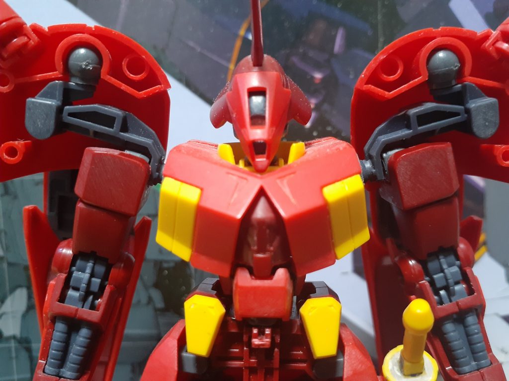 ←肩関節をボティに寄せました