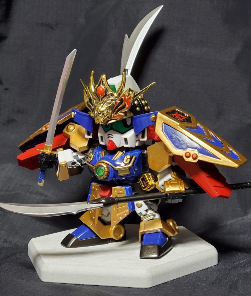 過去よりもプラ板やパテの使用がグッと増えた分、苦労しましたが、満足の作になりました!風林火山編、引き続き頑張るぞ!ご覧いただきありがとうございました!コメントアドバイスあればよろしくお願いします!