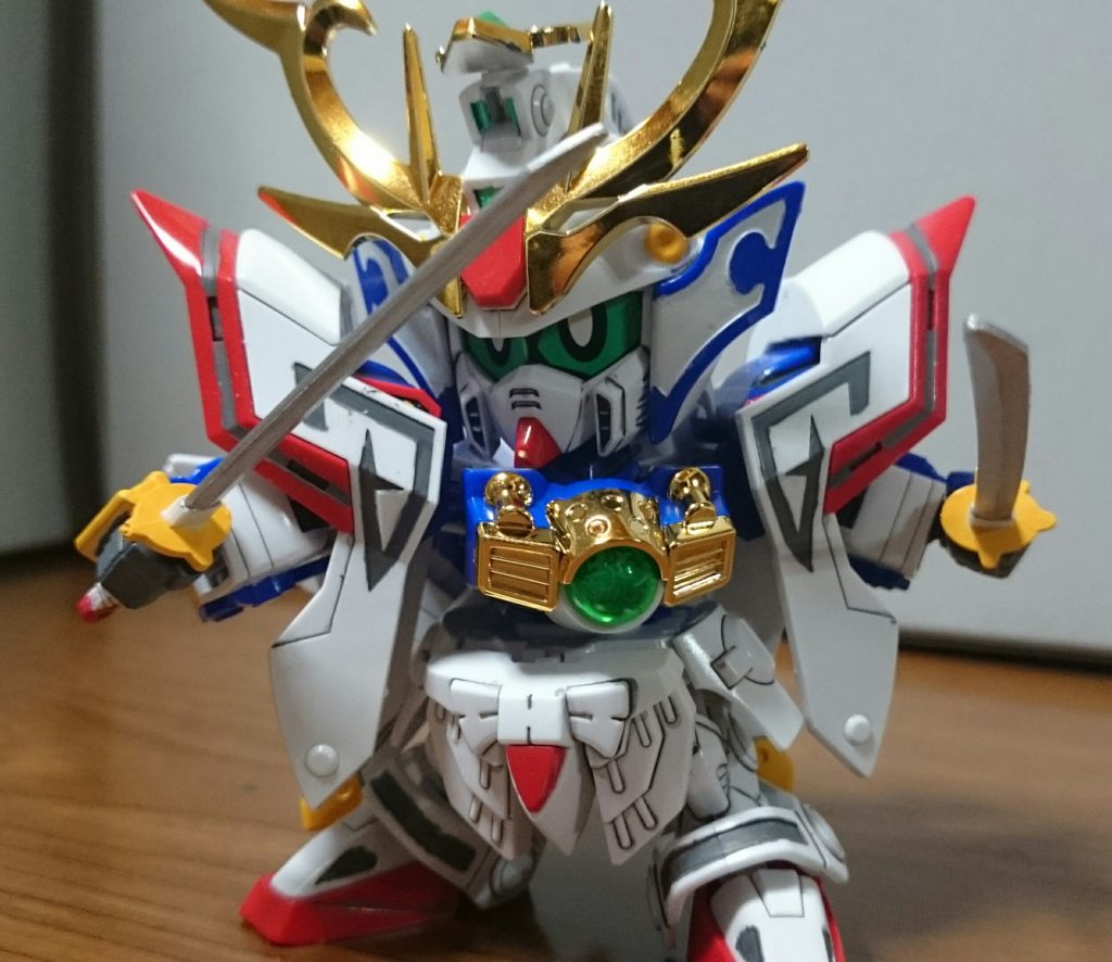 羽織が干渉するのでこの状態での稼働範囲は狭めっスね