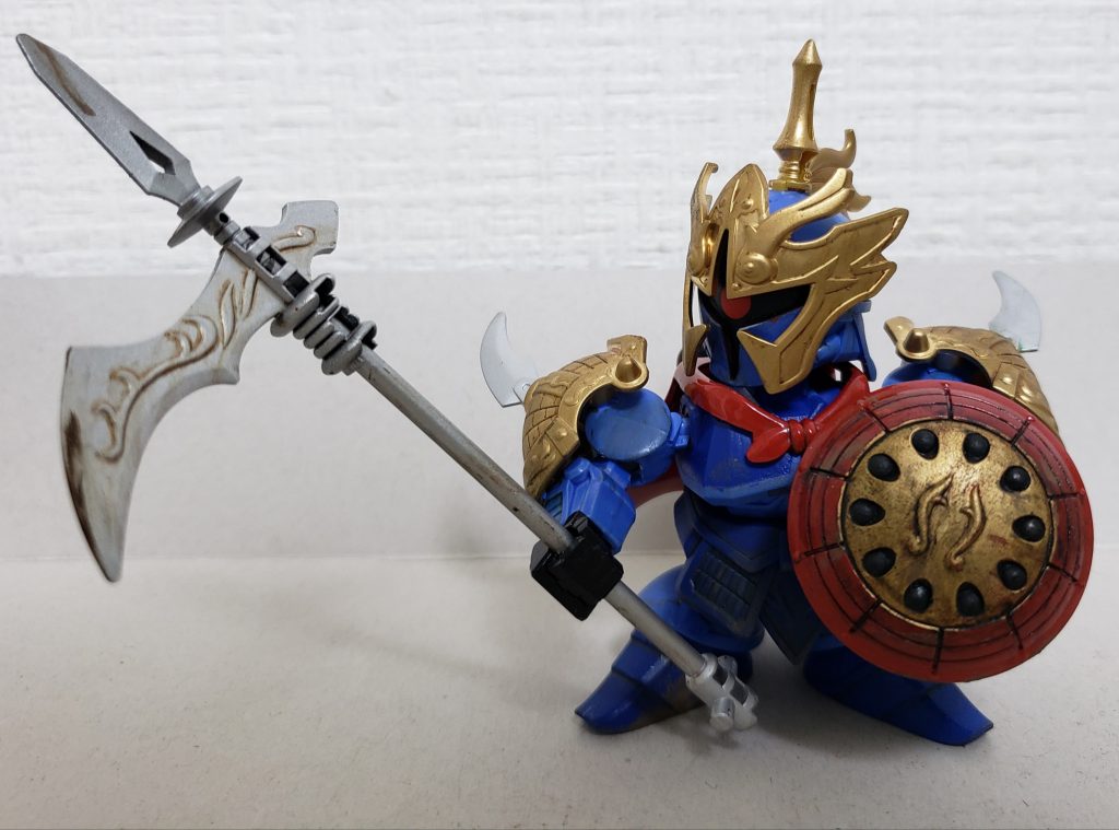 撃鋭牙 (げきえいが)ギャンが劇場版三国伝オリジナルキャラのためこういう名称です。