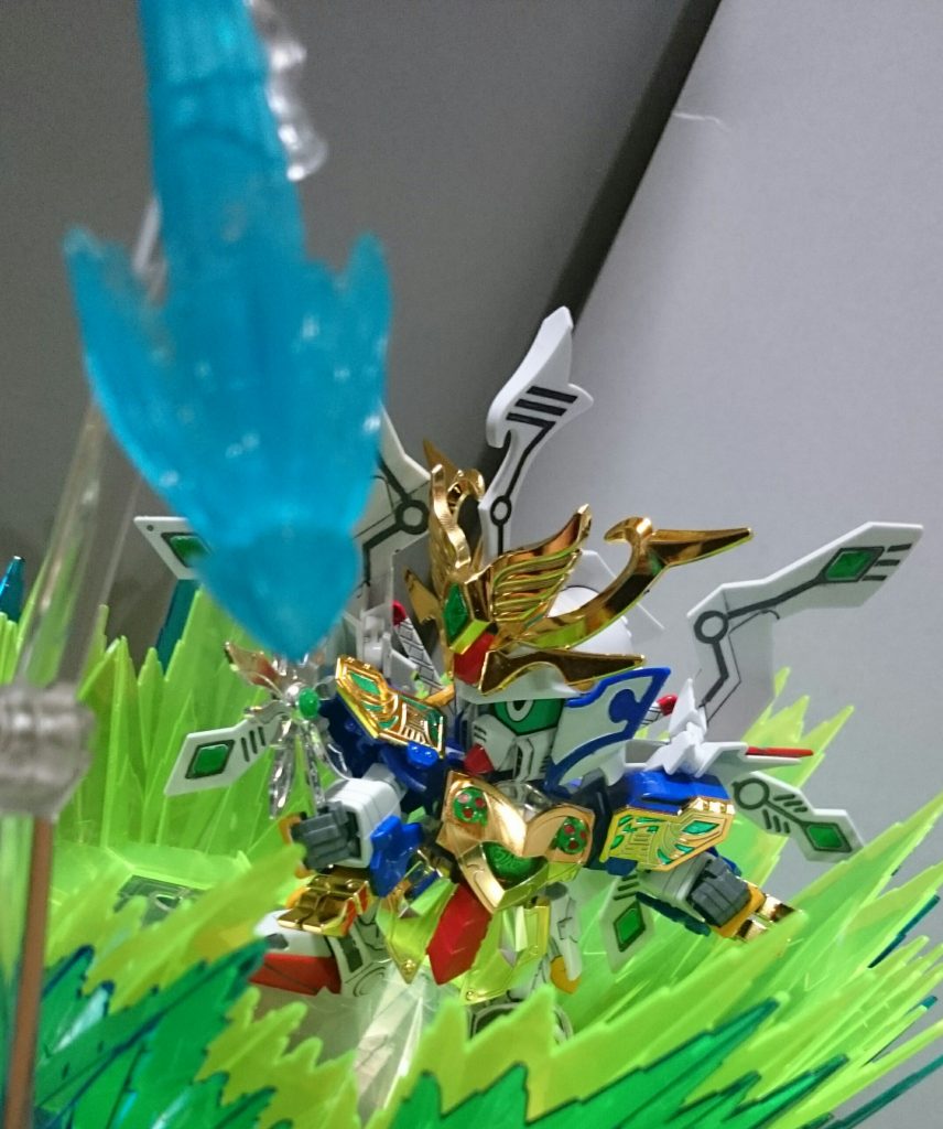 石破天驚剣からオーラ的なのを発したり