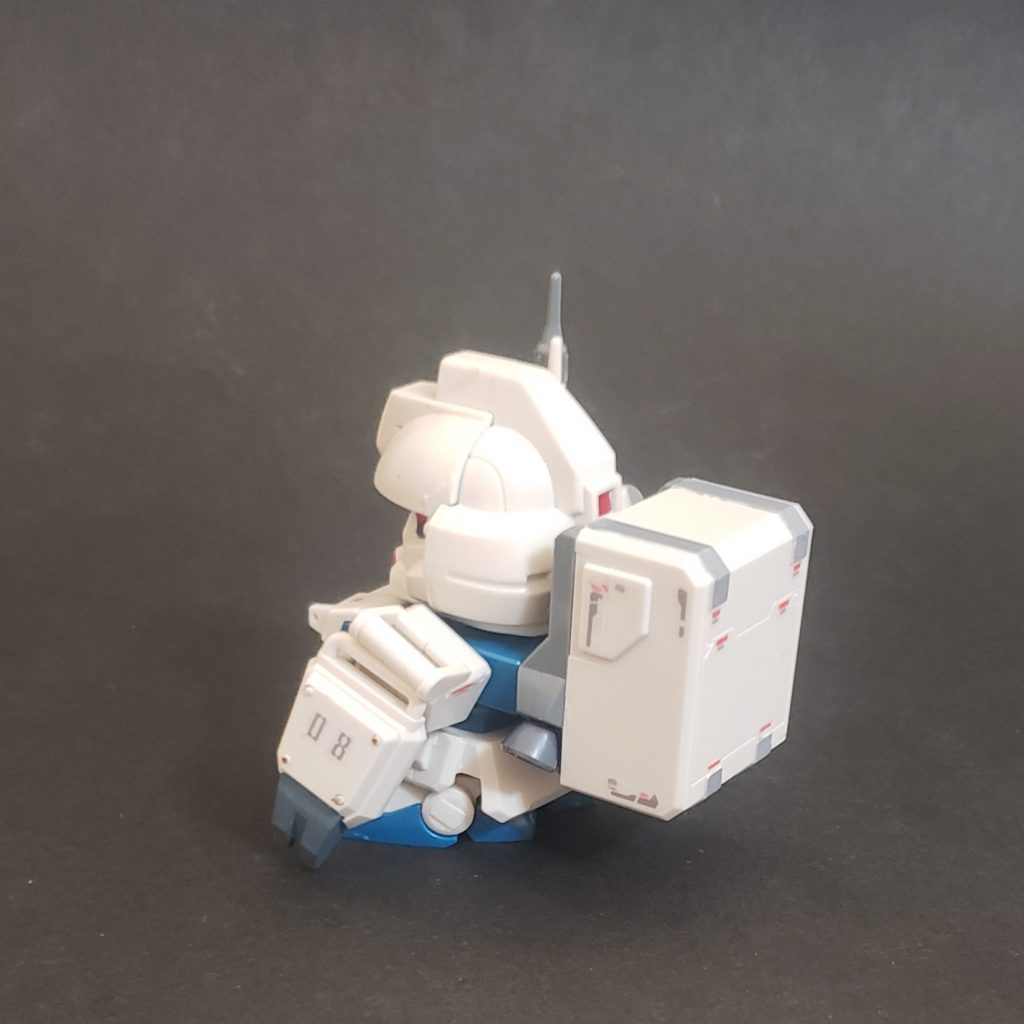 バーニアだけ気になったのでジャンクに交換、ほとんど見えないですが。