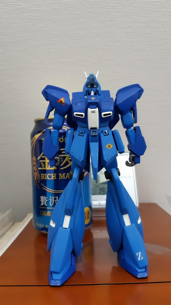 15年で塗膜が劣化してポロポロ剥がれたり一部変色してた箇所を修正、細部の塗装、スミ入れつや消しをしました。キットはそのまま組んでます。